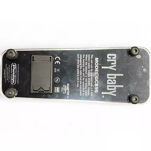 Used Dunlop GCB95 Original Crybaby Wah Effect Pedal