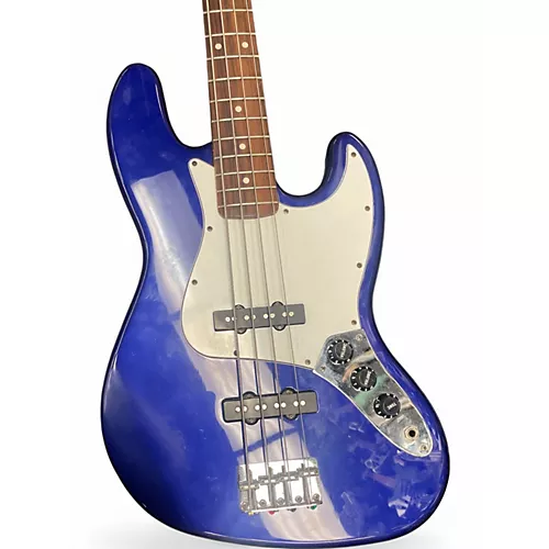 Used Fender Player Jazz Bass Blue Electric Bass Guitar Blue