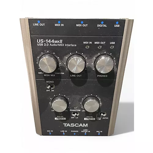 Used TASCAM US-144MKII Audio Interface