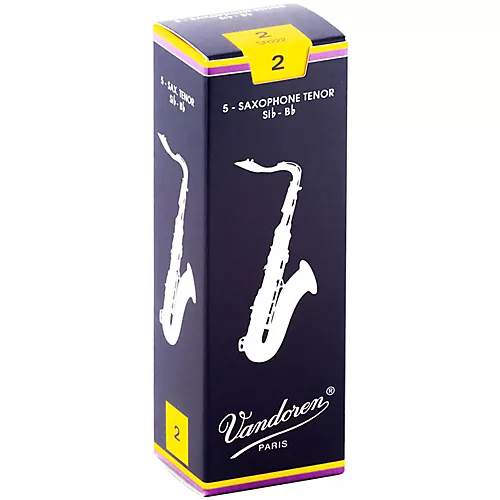 Vandoren Tenor Saxophone Reeds Strength 4 Box of 5