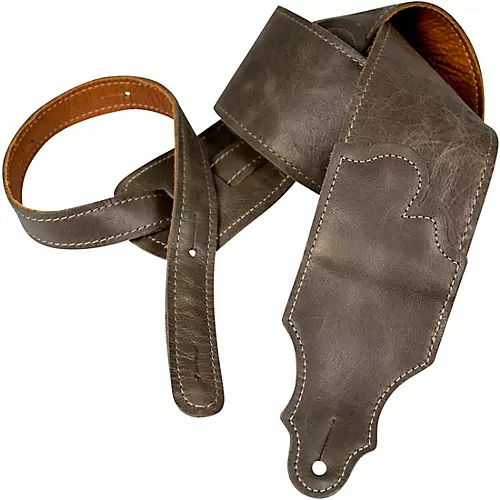 Franklin Strap Jackson Hole Aged Leather Guitar Strap Gray