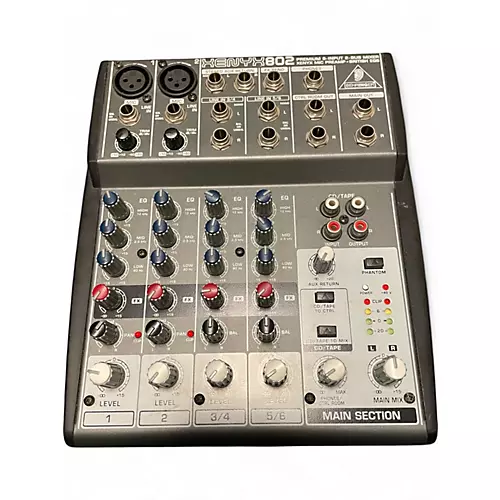 Used Behringer Xenyx 802 Unpowered Mixer