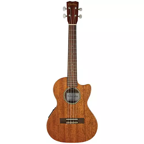 Cordoba 20TM-CE Tenor Cutaway Acoustic-Electric Ukulele Natural