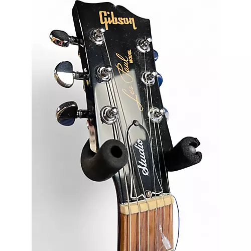 Used Gibson Les Paul Studio Blue Solid Body Electric Guitar Blue