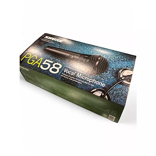 Used Shure PGA 58 Dynamic Microphone