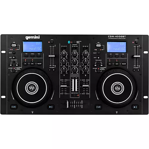Gemini CDM-4000BT CD/MIXER Combo Player With BT Input