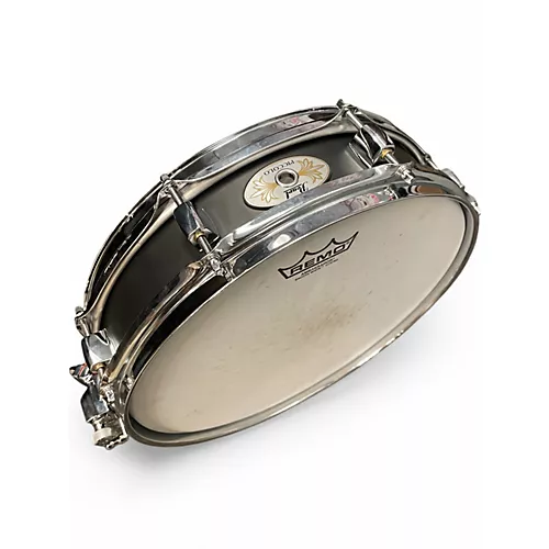 Used Pearl 3.5X14 Power Piccolo Snare Black Drum Black 106