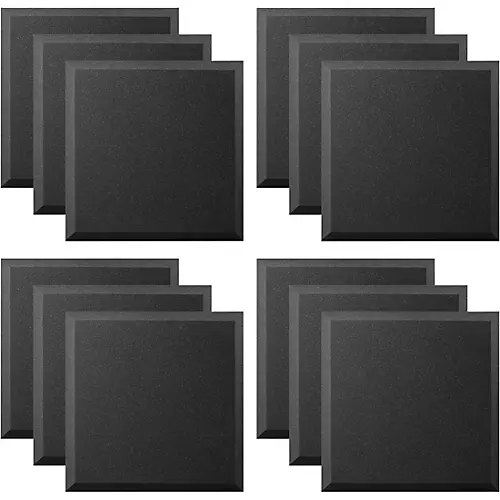 Ultimate Acoustics Acoustic Panel - 24x24x2 Bevel (12 Pack)