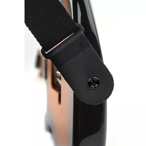 D'Addario Metal Guitar Strap Buttons Black