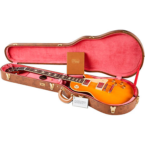 Gibson Custom M2M 1958 Les Paul Standard Reissue Gloss Electric Guitar Lemon Burst