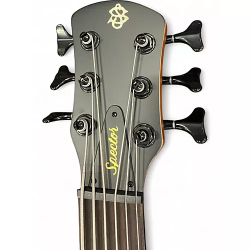Used Spector NS PULSE II 6 BLACK Electric Bass Guitar BLACK