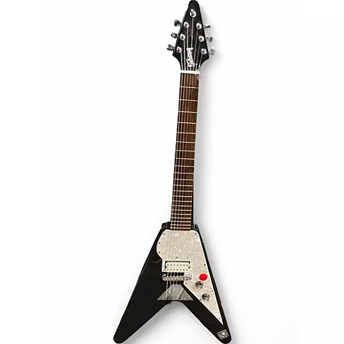 Used Gibson 7 String Djemo Mod Shop Black Solid Body Electric Guitar Black