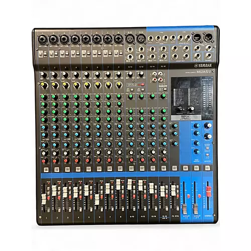 Used Yamaha MG16XU Unpowered Mixer