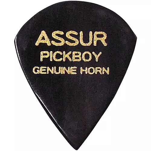 Pick Boy Hand-Made Buffalo Horn Guitar Picks Heavy 5 Pack