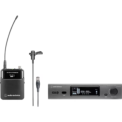 Audio-Technica 3000 Series  (4th Gen)  Network Enabled UHF Wireless with AT831cH Cardioid Condenser Lavalier Microphone Band EE1