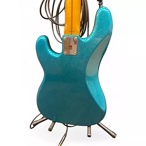 Used Fender Steve Harris Signature Precision Bass Lake Placid Blue Electric Bass Guitar Lake Placid Blue