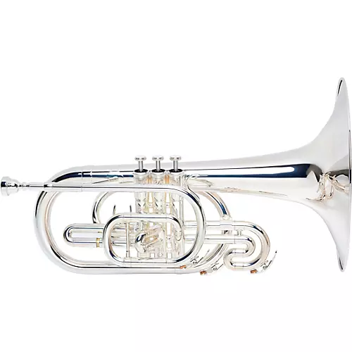 Yamaha YMP-204M Series Marching F Mellophone Silver