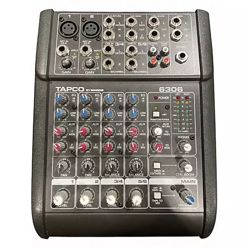 Used Tapco 6306 Unpowered Mixer