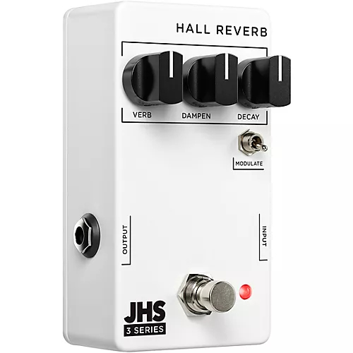 JHS Pedals Hall Reverb Effects Pedal White