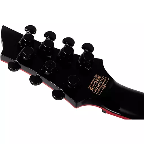 Schecter Guitar Research Sunset-7 ET Red Dawn Electric Guitar Gloss Black