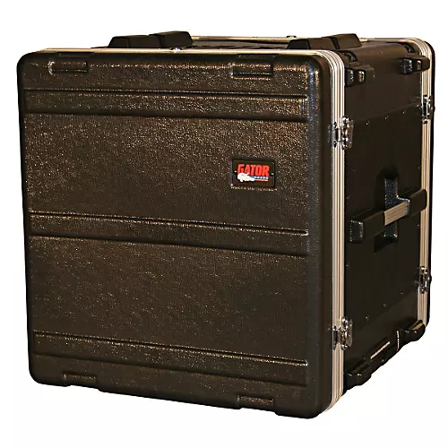 Gator GRR-10L Roller Rack Case Black 10-Space