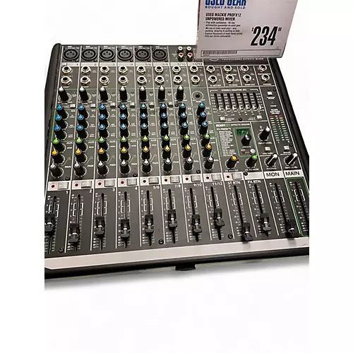 Used Mackie PROFX12 Unpowered Mixer