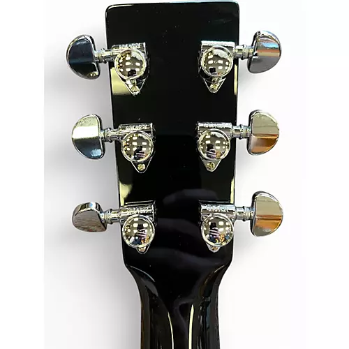 Used Martin D35JC Johnny Cash Black Acoustic Guitar Black