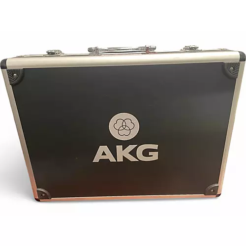 Used AKG C214 MATCHED PAIR Condenser Microphone