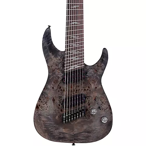 Schecter Guitar Research Omen Elite-8 MS Electric Guitar Charcoal