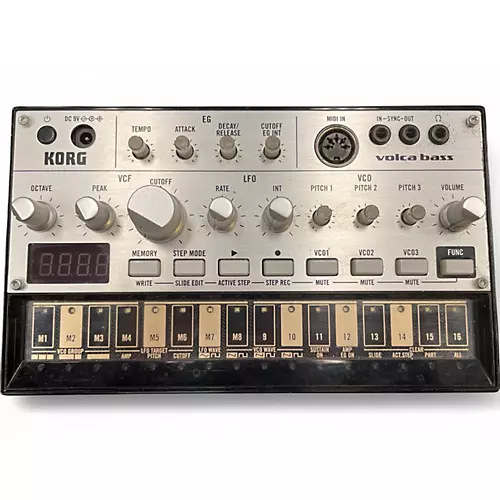 Used KORG VOLCA BASS Synthesizer