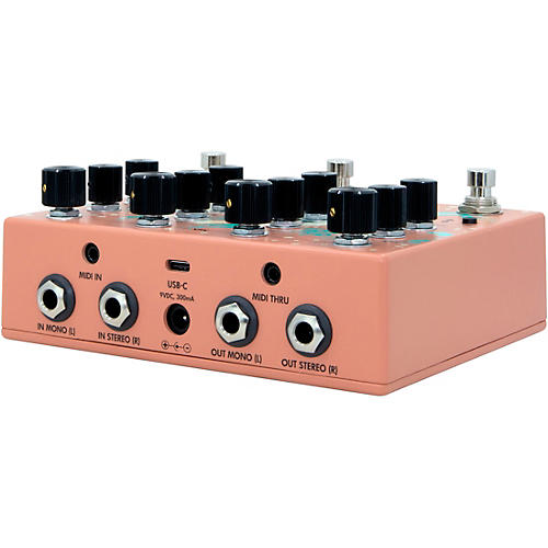 Walrus Audio Qi Etherealizer Multi-Effects Pedal Terracotta
