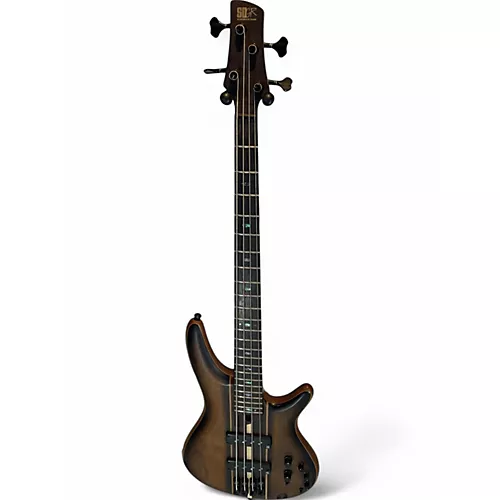 Used Ibanez SR1350B Walnut Electric Bass Guitar Walnut