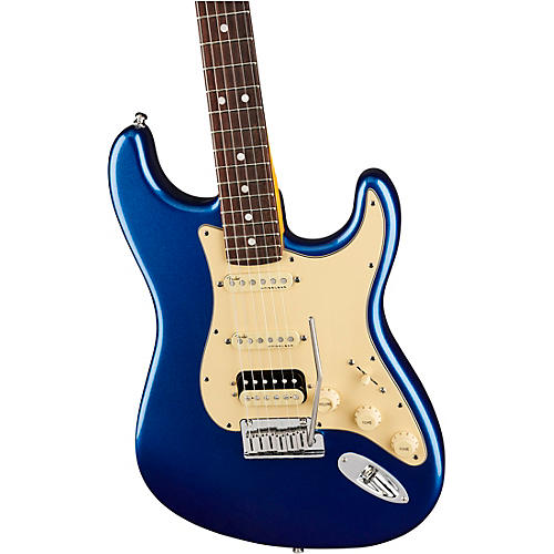 Open-Box Fender American Ultra Stratocaster HSS Rosewood Fingerboard Electric Guitar Condition 2 - Blemished Cobra Blue 197881283285