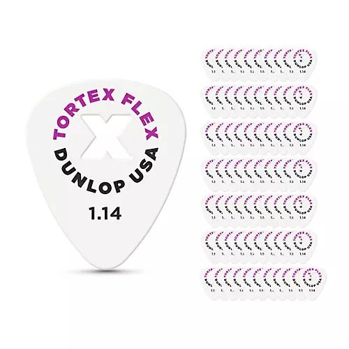 Dunlop Tortex Flex X Pick 1.14 mm 72 Pack