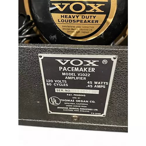 Used 1967 VOX Pacemaker Guitar Combo Amp