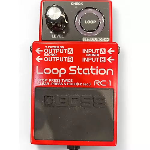 Used BOSS RC1 Loop Station Pedal