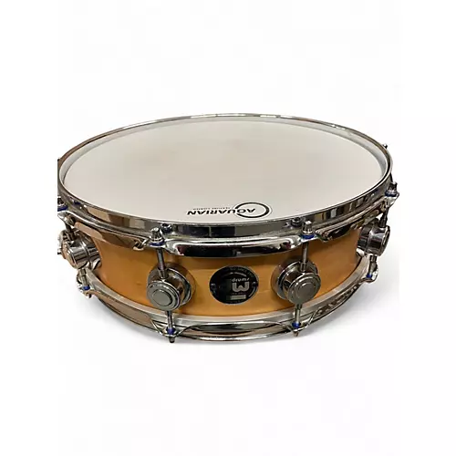 Used DW 14X4 Collector's Series Maple Snare Natural Drum Natural 208