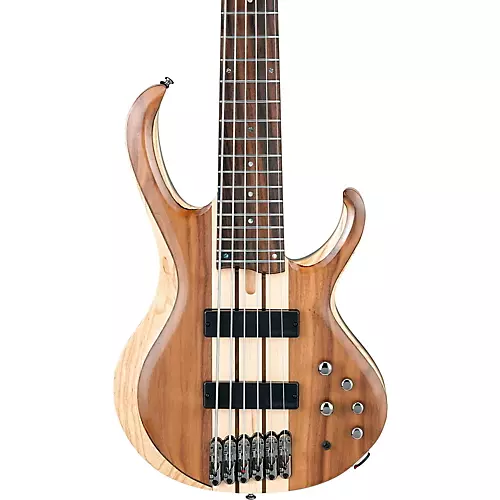 Ibanez BTB746 6-String Electric Bass Guitar Low Gloss Natural