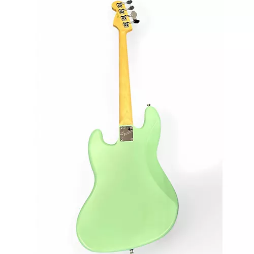 Used Fender AMERICAN PREFORMER JAZZ BASS SATIN GREEN Electric Bass Guitar SATIN GREEN