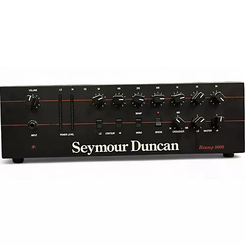 Used Seymour Duncan BIAMP 8000 Bass Preamp