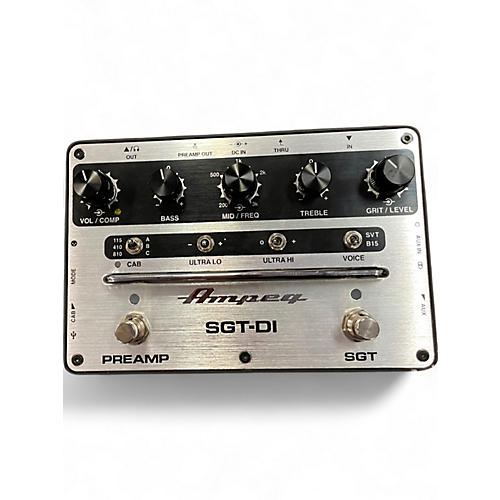 Used Ampeg SGT-DI Bass Effect Pedal