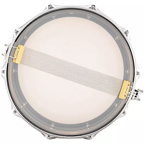 Ludwig Universal Series Black Brass Snare Drum With Chrome Hardware 14 x 5.5 in.