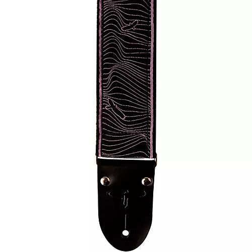 PRS Custom Jacquard Deluxe Retro Guitar Strap Violet 2 in.