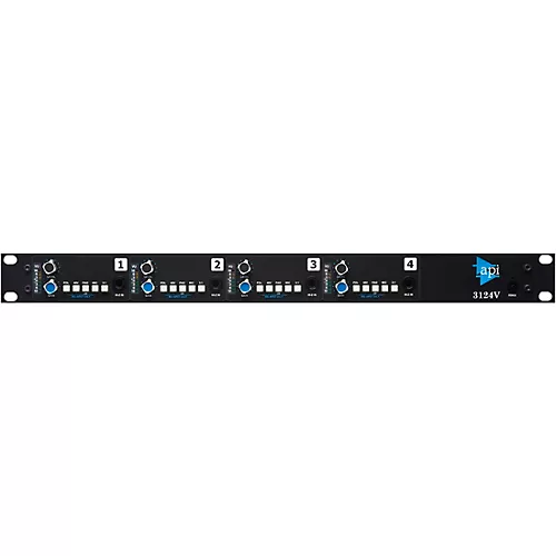 API 3124V Discrete 4-Channel Mic/Line Preamp