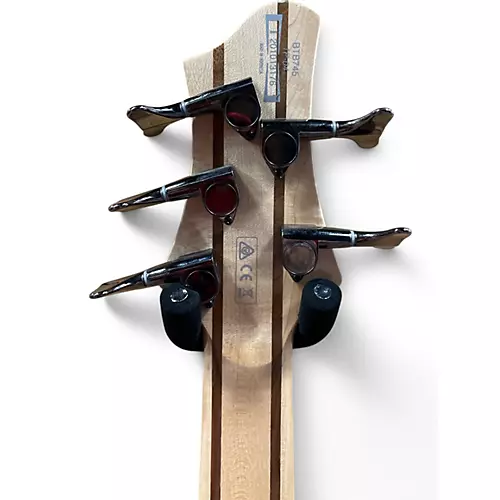 Used Ibanez BTB745 Amber Electric Bass Guitar Amber