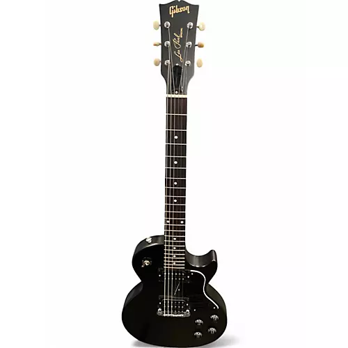 Used Gibson Les Paul Tribute Black Solid Body Electric Guitar Black