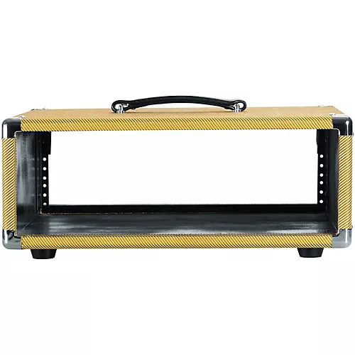 Gator GR-RETRORACK-3 Vintage 3U Amp Vibe Rack Case Tweed