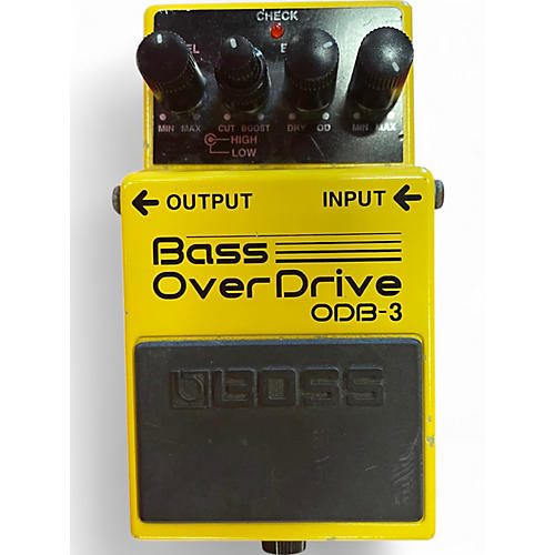 Used BOSS ODB3 Bass Overdrive Bass Effect Pedal