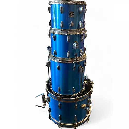 Used TAMA 4 Piece Imperialstar Blue Drum Kit Blue