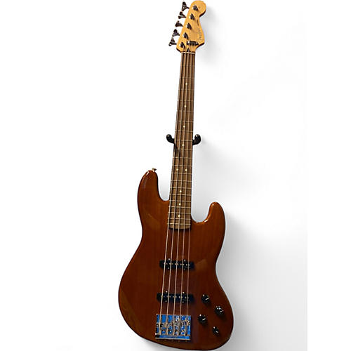 Used Fender Player Jazz Bass V Brown Electric Bass Guitar Brown